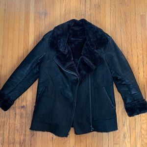 Danier Leather Aviator Jacket